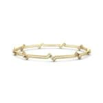Deco Line Diamond Bangle (0.18 CTW) Perspective View