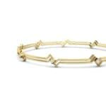 Deco Line Diamond Bangle (0.18 CTW) Top Dynamic View