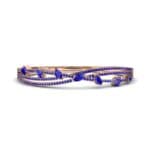Entwine Blue Sapphire Cuff (2.53 CTW) Perspective View