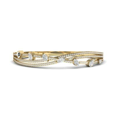 Entwine Diamond Cuff (2.53 CTW) Perspective View