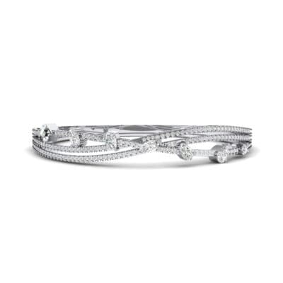Entwine Crystal Cuff (2.53 CTW) Perspective View