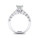 Bezel-Set Bubble Crystal Ring (0.78 CTW) Side View