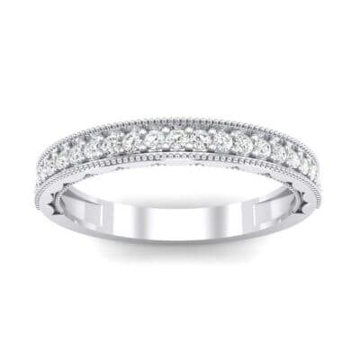 Pave Palazzo Crystal Ring (0.21 CTW) Top Dynamic View