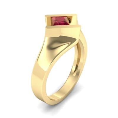 Bold Tension Ruby Ring (0.45 CTW) Perspective View