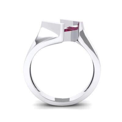 Bold Tension Ruby Ring (0.45 CTW) Side View