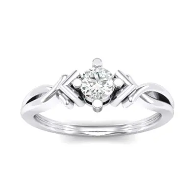 Silver Solitaire Rings - 925 Sterling Silver Rings | ICONIC