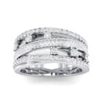 Twist Medley Diamond Ring (1.09 CTW) Top Dynamic View