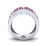 Twist Medley Ruby Ring (1.09 CTW) Side View
