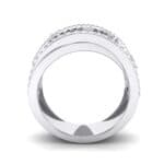 Twist Medley Diamond Ring (1.09 CTW) Side View