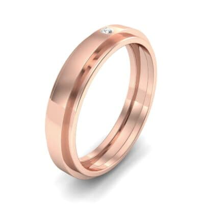 Pave Avenue Diamond Ring (0.1 CTW) Perspective View