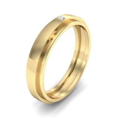 Pave Avenue Diamond Ring (0.1 CTW) Perspective View