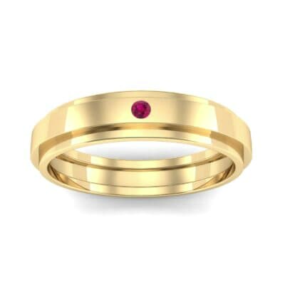 Pave Avenue Ruby Ring (0.1 CTW) Top Dynamic View
