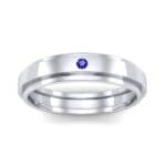 Pave Avenue Blue Sapphire Ring (0.1 CTW) Top Dynamic View