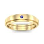 Pave Avenue Blue Sapphire Ring (0.1 CTW) Top Dynamic View
