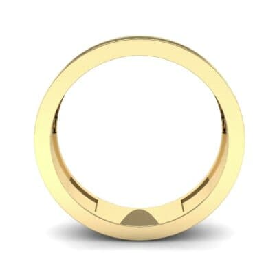 Half-Pave Lattice Emerald Ring (0.23 CTW) Side View