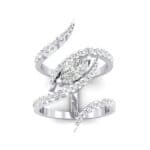 Wisp Double Band Diamond Ring (1.14 CTW) Top Dynamic View