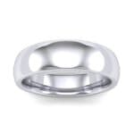 Wide Domed Ring (0 CTW) Top Dynamic View