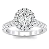 Engagement Edu Halo unique engagement rings