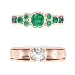 Bezel And Half Bezel Setting
