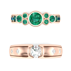 Bezel And Half Bezel Setting
