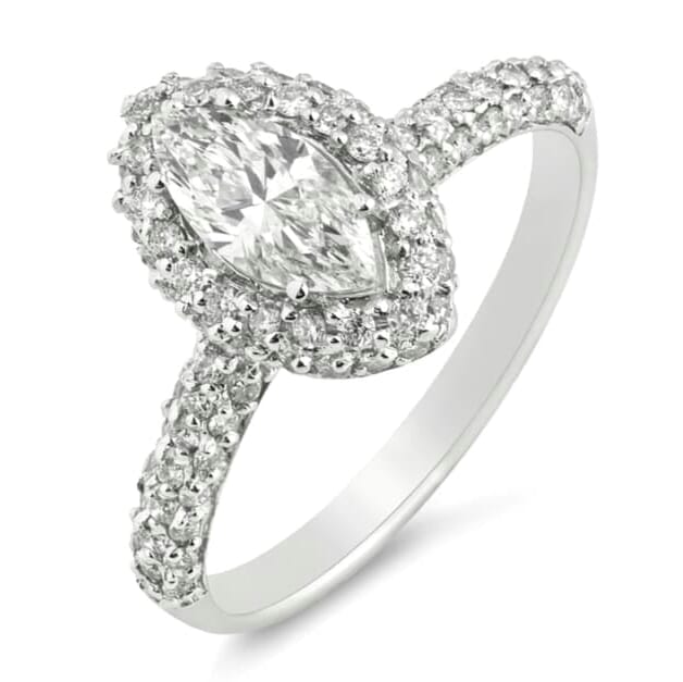marquise cut diamond ring