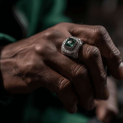 Men's Emerald Rings