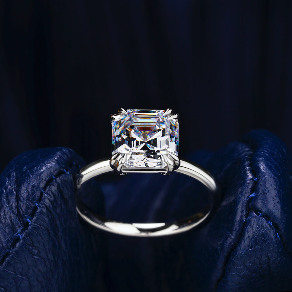 Elongated Cushion Cut Diamond Engagement Ring | Natural Diamond - McGuire  Diamonds